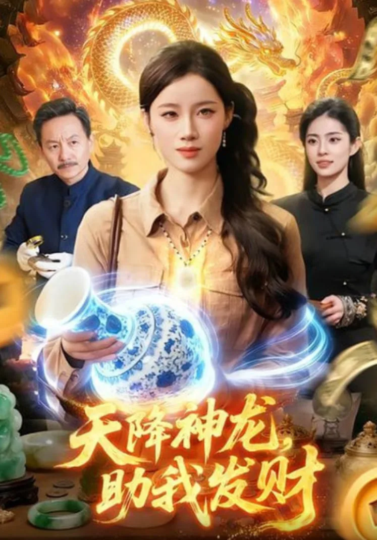 天降shen龙，助我发财海报