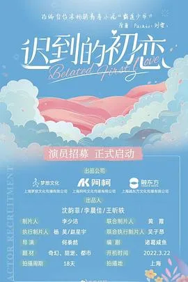 迟到的初恋海报