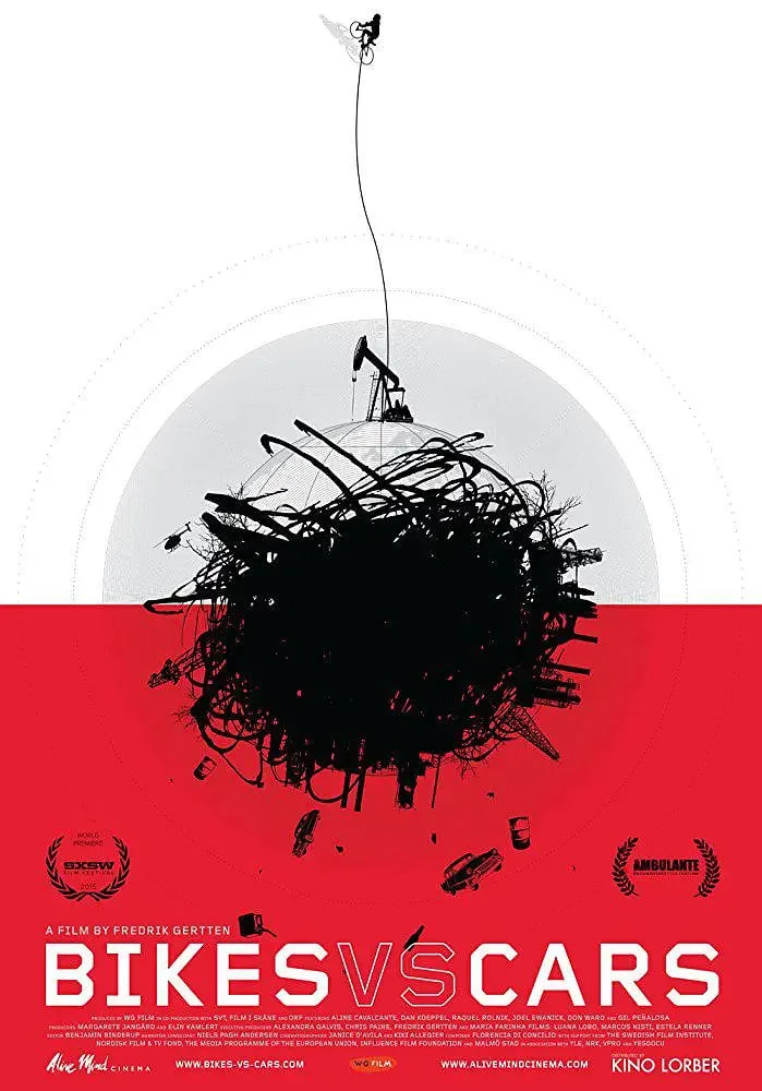 自行车对战汽车海报