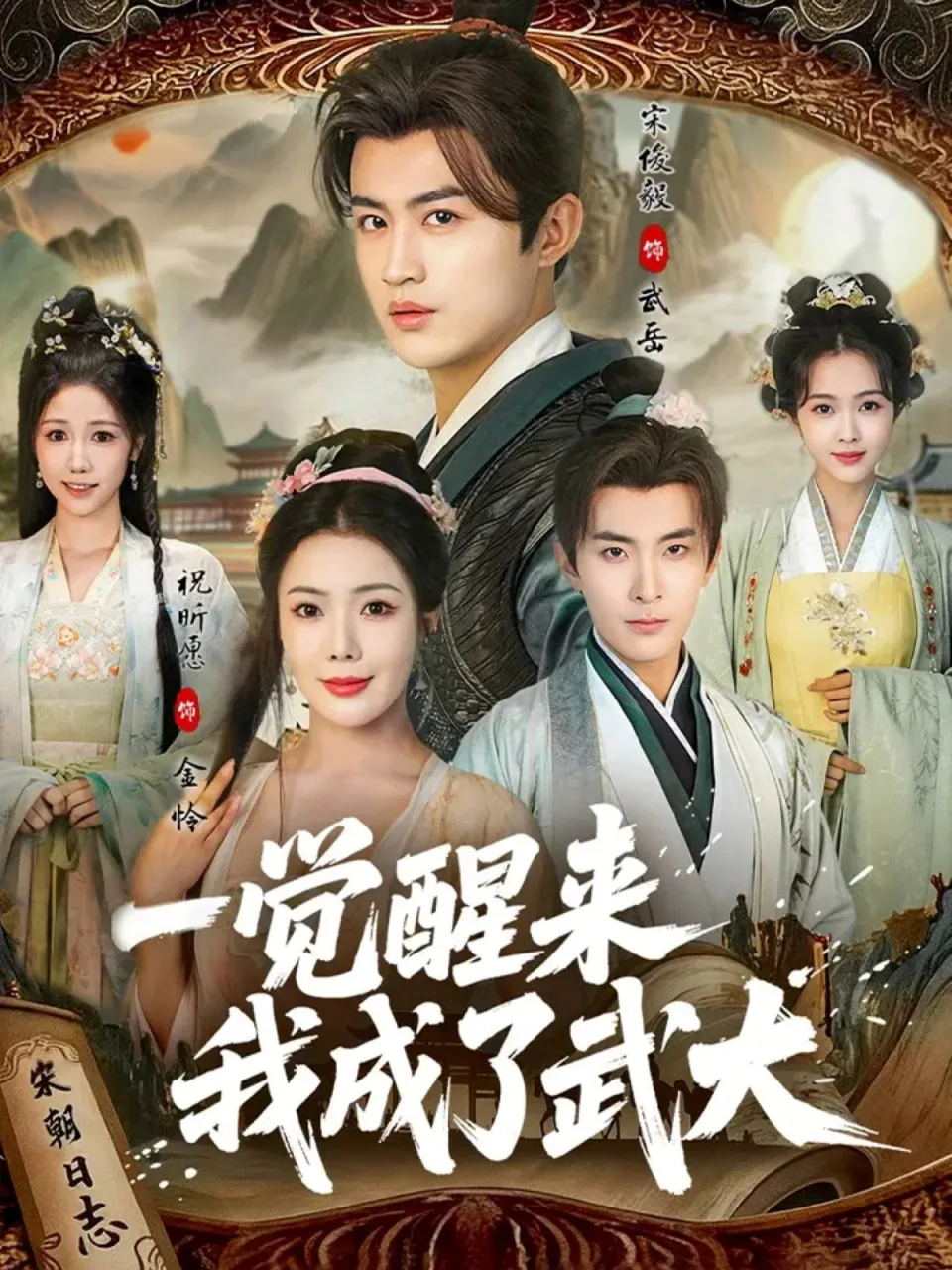 一觉醒来我成了武大海报