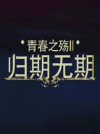 青春之殇II：归期无期海报