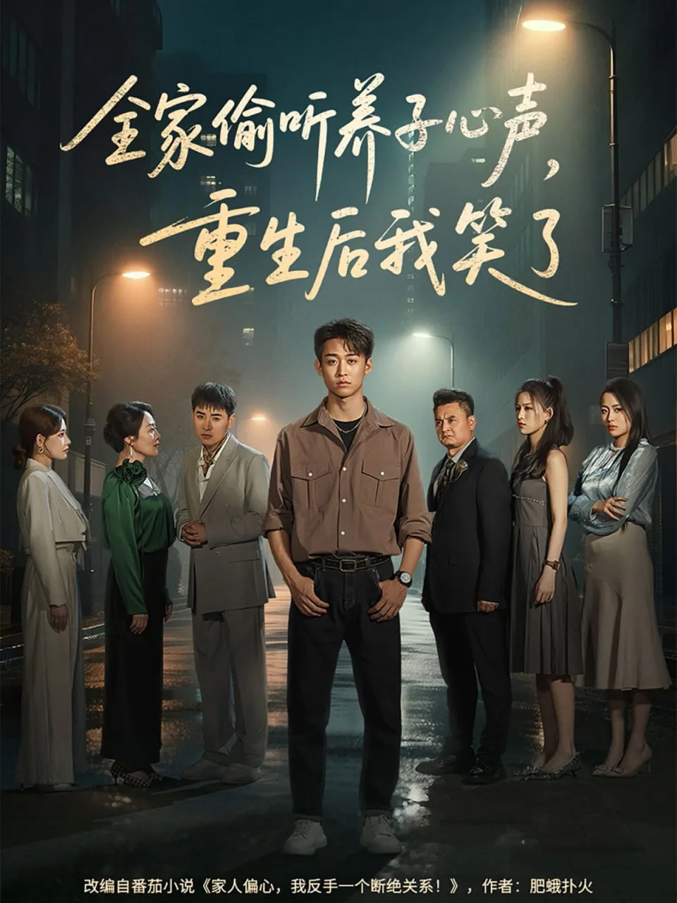 全家偷听养子心声，重生后我笑了海报