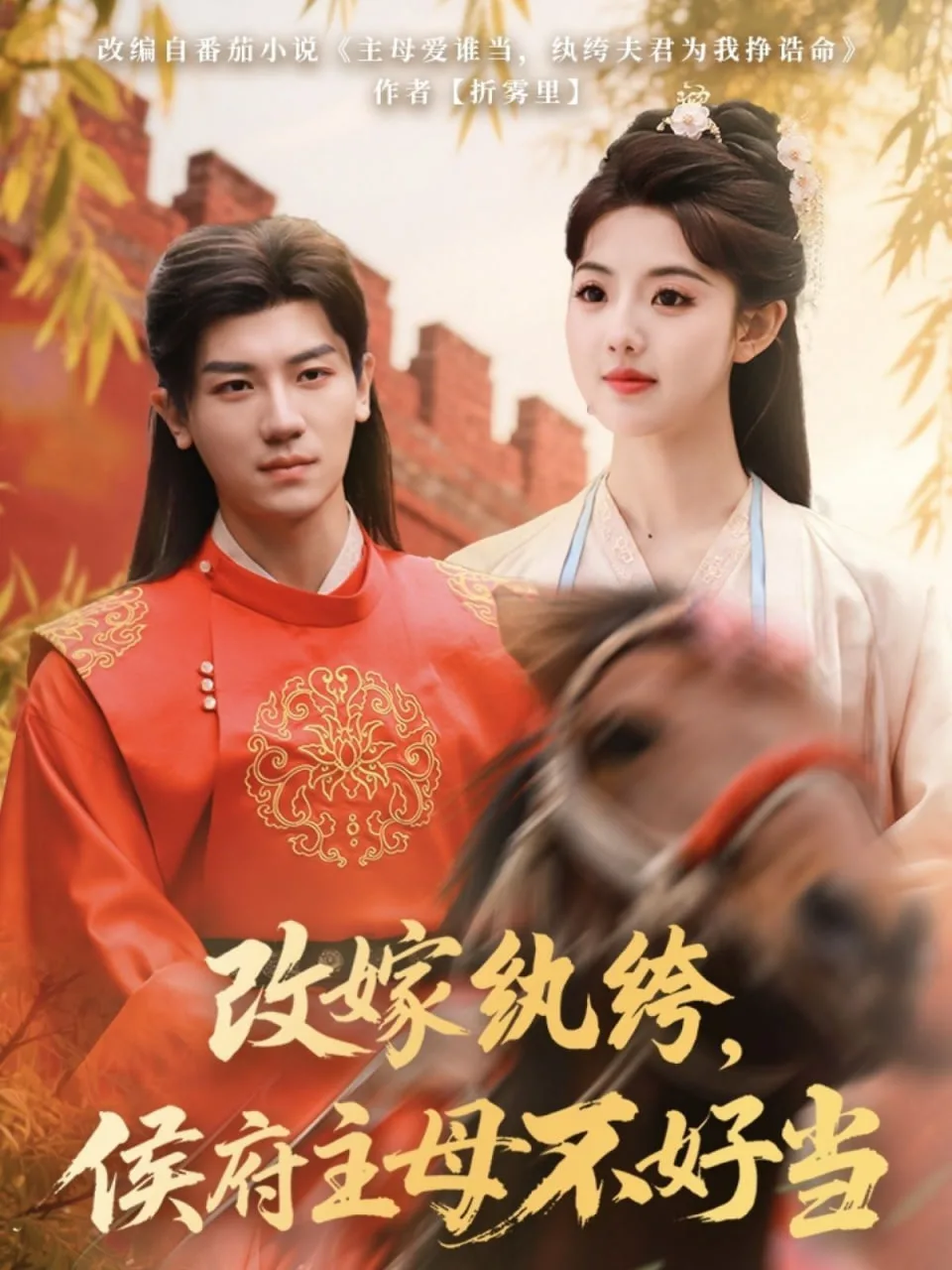 改嫁纨绔，侯府主母不好当海报