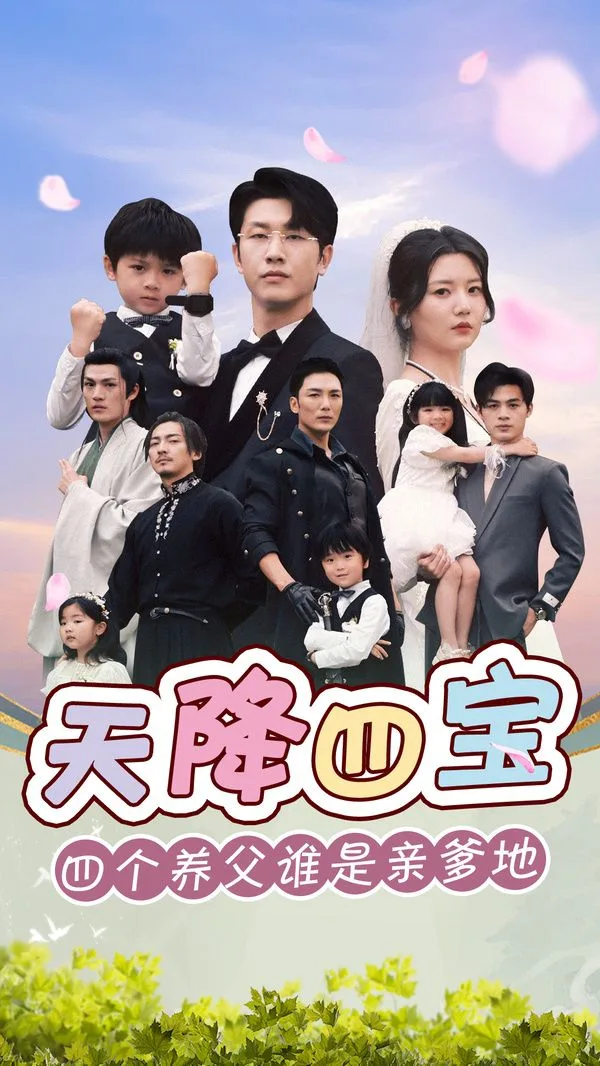 天降四宝四个养父谁是亲爹海报