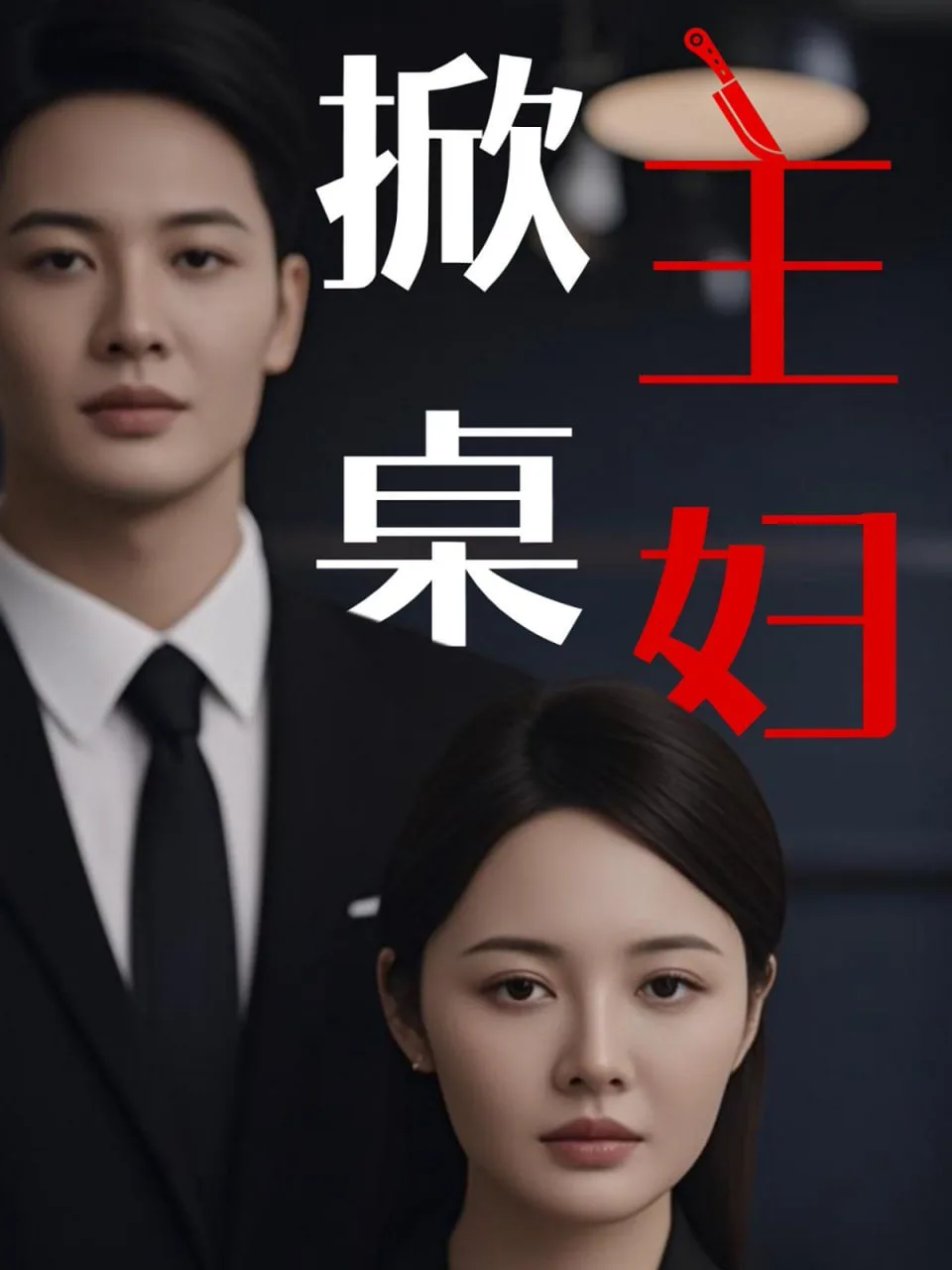 掀桌主妇海报